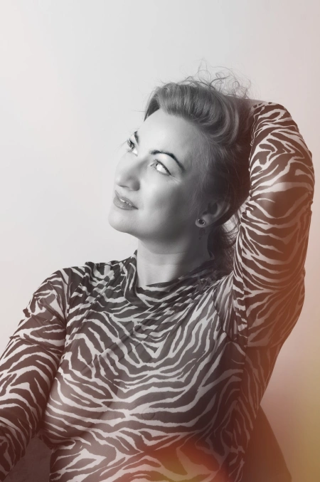 Wild and black and white – zdjęcie z portfolio Agnes4 – portret
