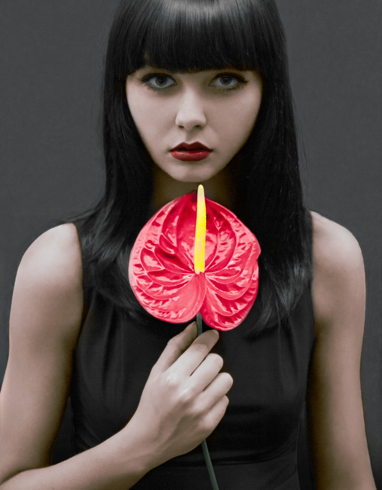 #48, Ania S, kolorowana, 2008