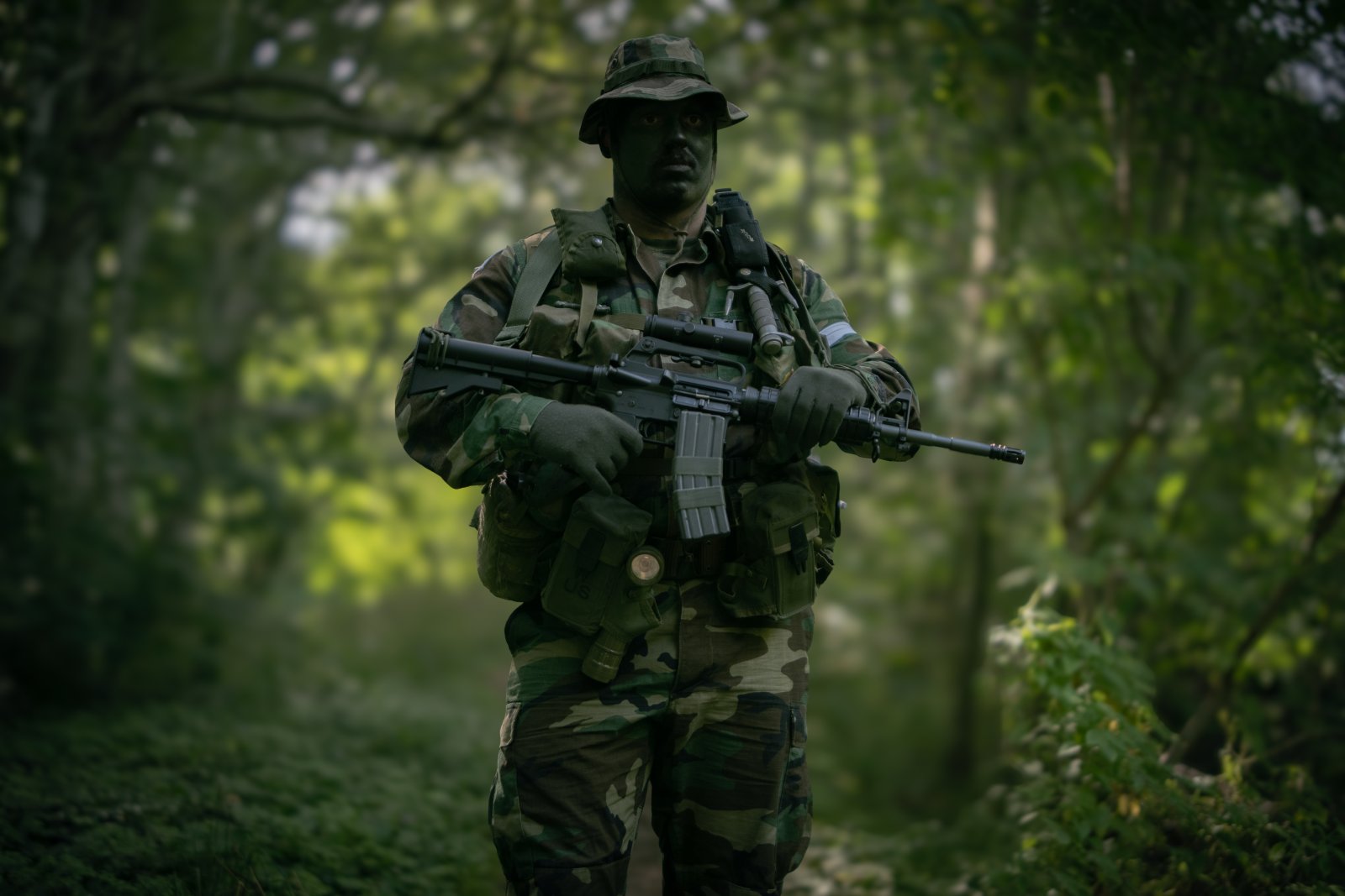 OPERATION JUST CAUSE PANAMA 1989 - 1990 – zdjęcie z portfolio martinfilms – portret