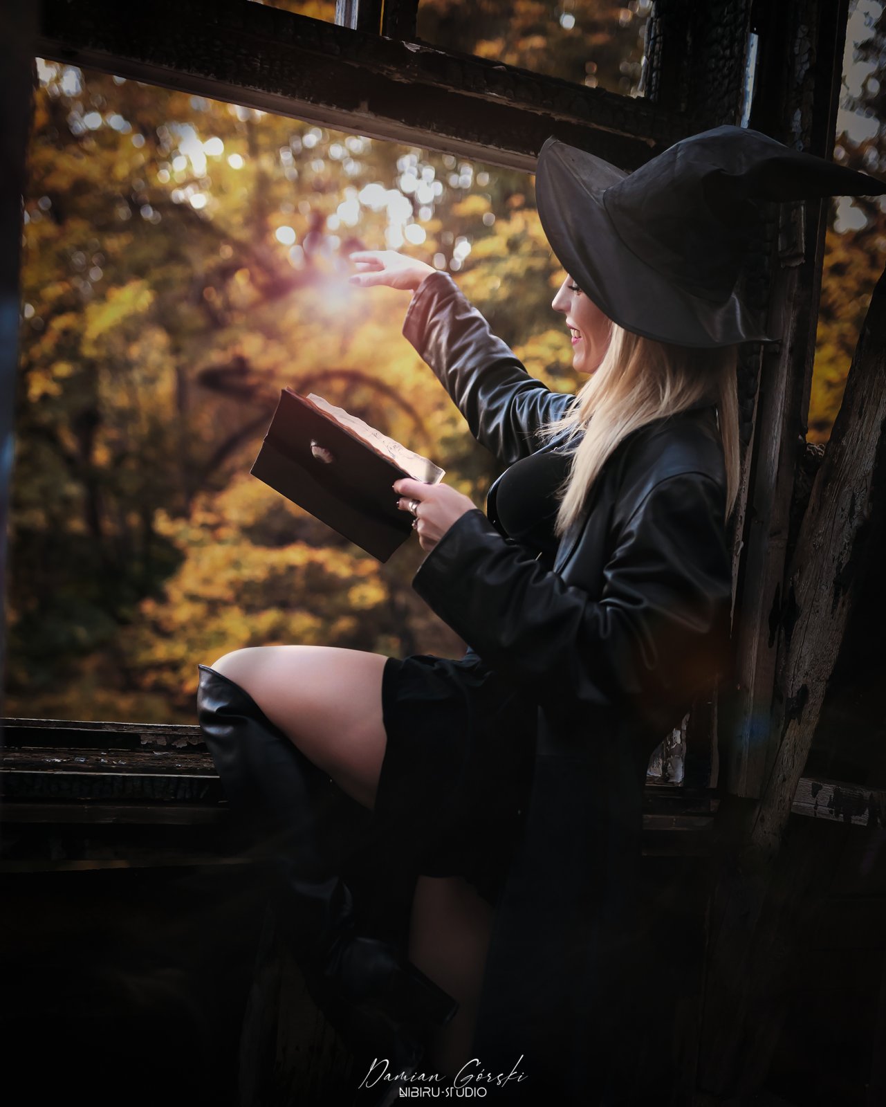 Czarownica halloween – zdjęcie z portfolio nibirustudio – portret