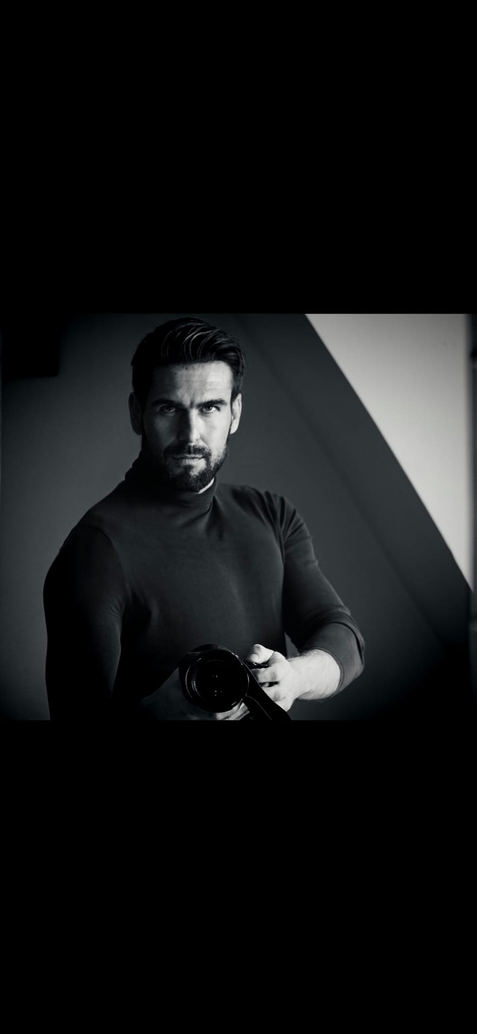 Black & White | Męski portret artystyczny – zdjęcie z portfolio frank__sf